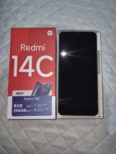Redmi 14C 256GB / 8GB RAM - NOVO! Completo na Caixa