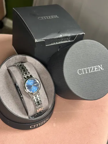 Relógio Citizen Feminino Eco-Drive Original - Azul | Com Garantia e Caixa