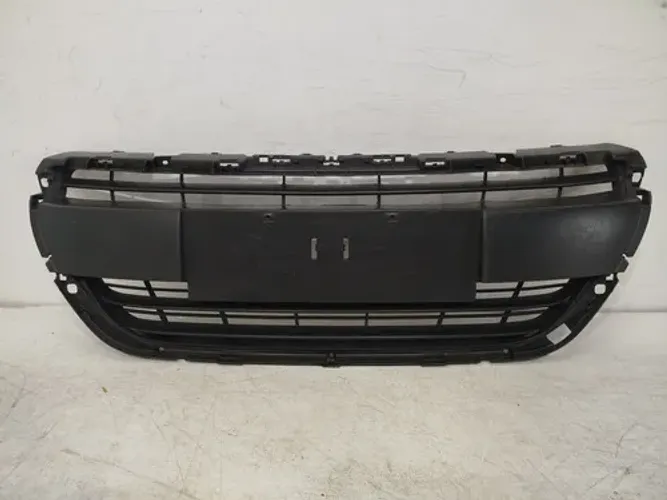Grade Parachoque Dianteiro Peugeot 208 2016 A 2019 25928 Preto Fosco