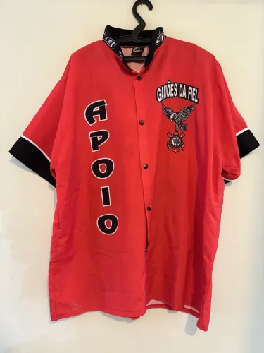 Camisa Gaviões da Fiel Apoio Vermelha