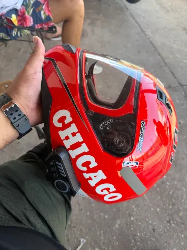 Capacete norisk Chicago bus TAM 58