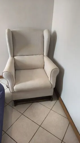 Poltrona amamentação com balanço 