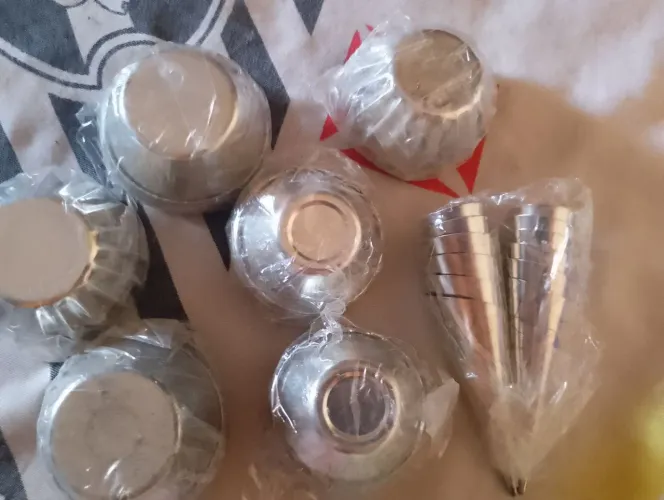forminhas de alumínio novas