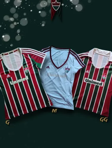 3 camisas Fluminense Femininas