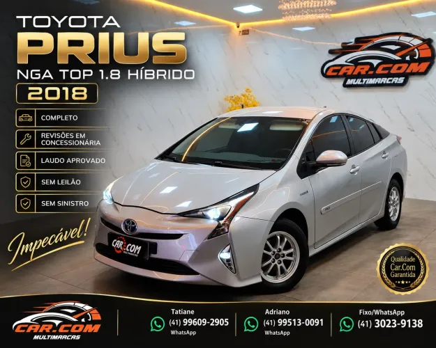 Toyota Prius Hybrid 1.8 16V 5P Aut. 2018
