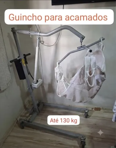 Guincho elétrico para acamados