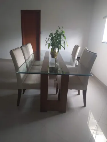 Mesa jantar 6 cadeiras
