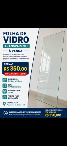 Folha de ( PORTA DE VIDRO)