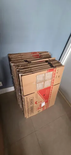 Caixas para mudança - Semi-novas - 48 unidades