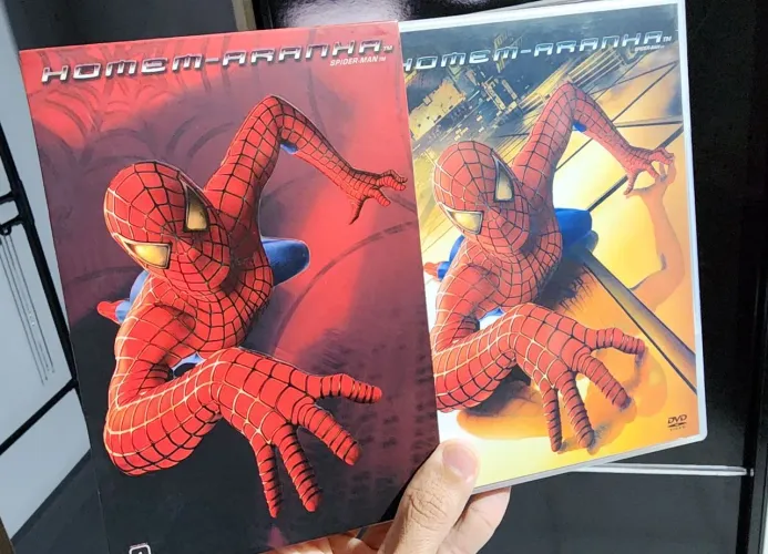 DVD trilogia Homem Aranha Tobey Maguire