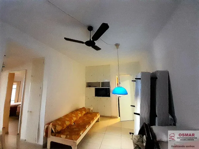 Apartamento para locação em Santos-SP, bairro José Menino: 2 quartos, 1 sala, 1 banheiro,