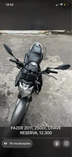 FAZER 2011 250cc