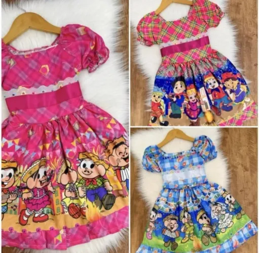 Vestido Junino Infantil