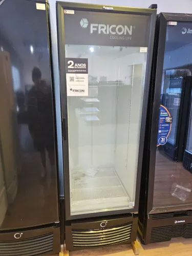 freezer porta de vidro 569 litros - 2 anos de garantia 