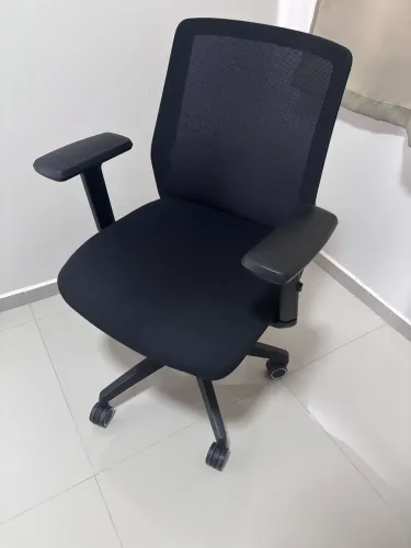 Cadeira Ergonômica de Escritório com Encosto em Tela