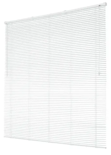 Persiana Horizontal Pvc 100x160cm Branca Evolux 25mm