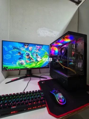 PC Gamer Ryzen 5 5500 RTX3050 8GB DDR4 16GB SSD 512GB