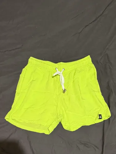 Shorts Masculino Viscose Neon Novo Tamanho 38
