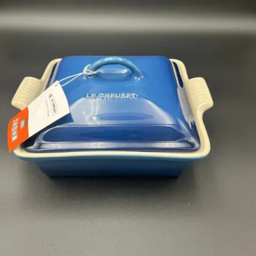 Travessa Com Tampa Quadrada Marseille Le Creuset