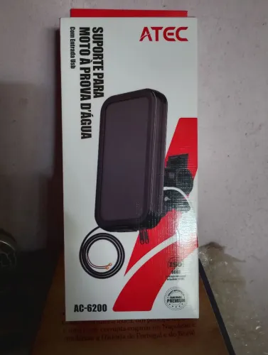 Suporte para Moto à Prova D'água - Com entrada USB