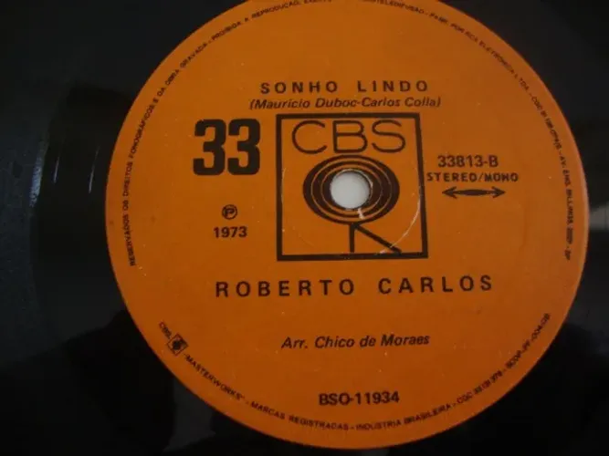 Compacto Duplo CBS Roberto Carlos 1973.