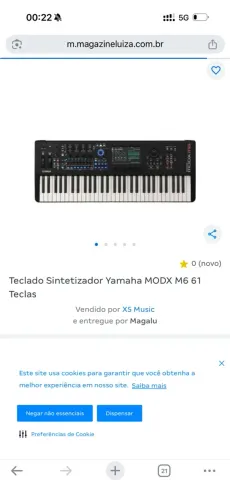 TECLADO YAMAHA MODX M6