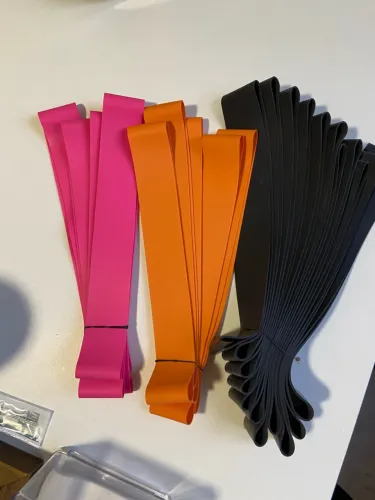 Mini Bands Elásticas Látex Resistência Leve Média Forte