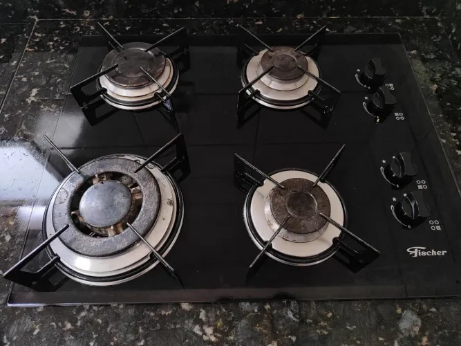 Fogão Cooktop 4 Bocas 