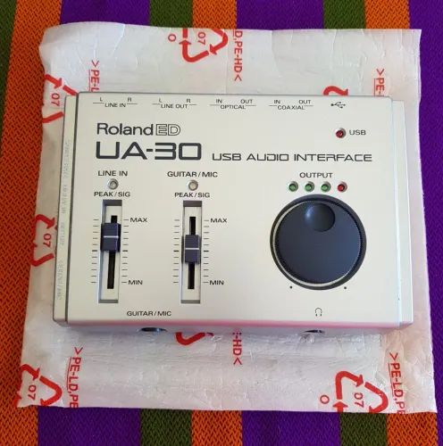 Interface de áudio USB Roland ED UA-30 importado