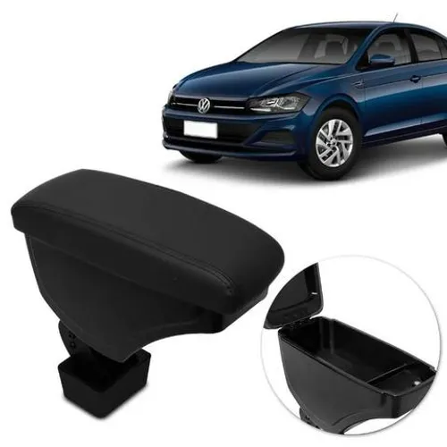 Apoio de Braço Volkswagen Polo 2018 à 2021 Conforto e Elegância P/ seu Veículo! - NAT