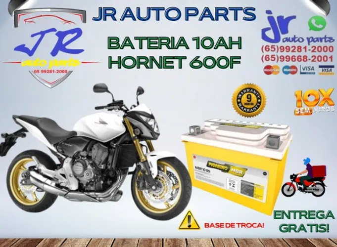 Bateria Pioneiro 10Ah Hornet 600F