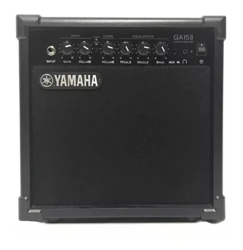 Amplificador Yamaha GA Series GA-15 para guitarra de 15W cor preto