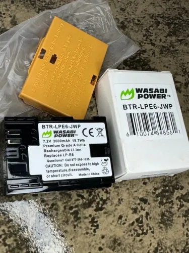 Bateria para canon LPE6