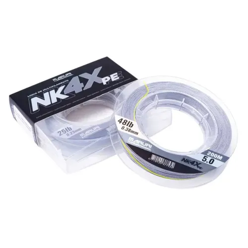 Linha multifilamento Maruri X4 Nakamura NK. 200 metros. Nova 