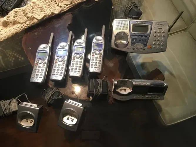 Telefone Sem Fio Panasonic Kxtg2740s 2 Linhas