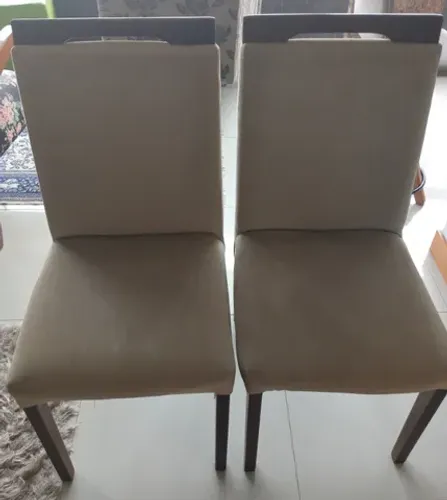 Conjunto Cadeiras Estofadas