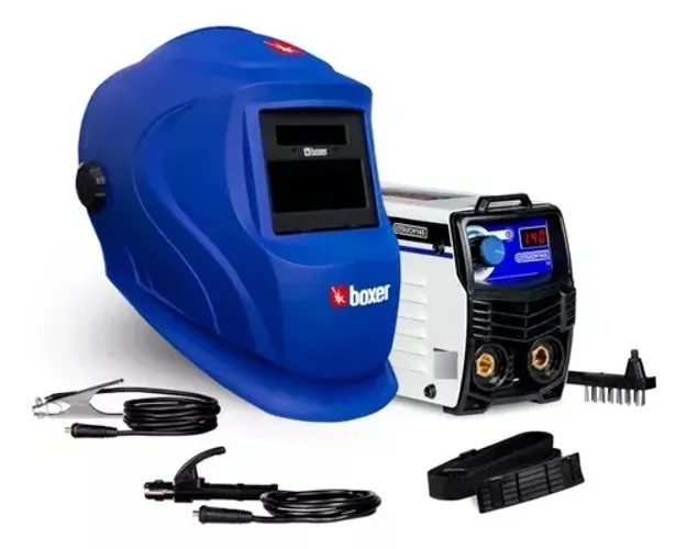 Inversora De Solda 140a Touch145 C/ Máscara De Solda - Boxer