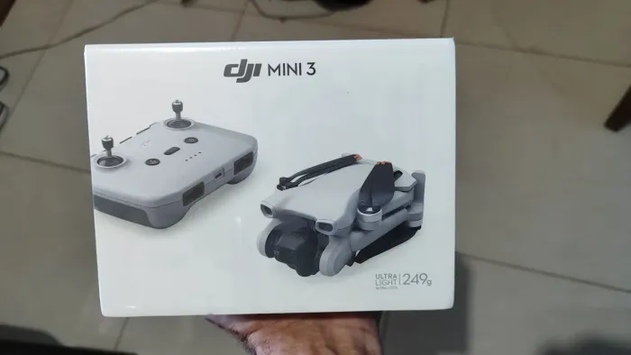 Drone DJI Mini 3 - Novo - Ultra leve