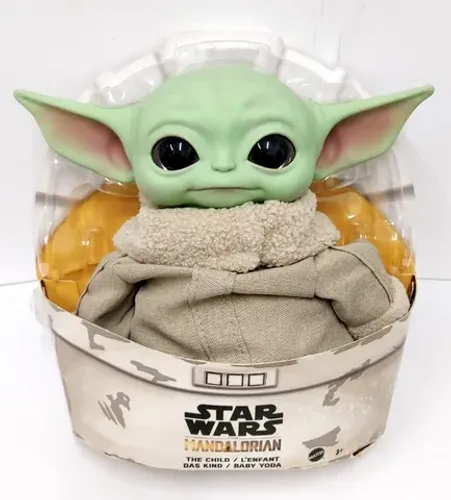 Mattel Star Wars Mandalorian Boneco - Baby Yoda 28 Cm Original