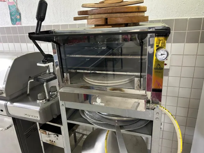 Forno Industrial para Pizza a Gás - Metalmaq