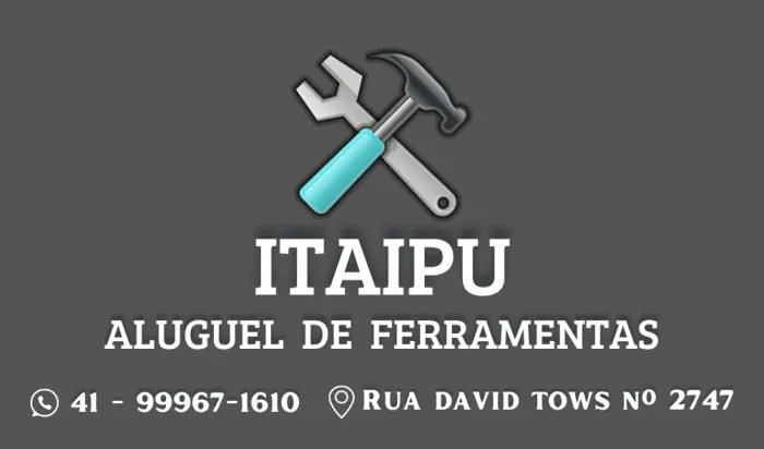 Aluguel de Ferramentas Itaipu - Diversos Equipamentos para Sua Obra!!