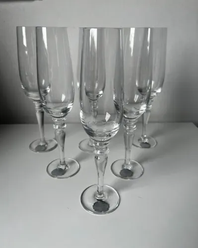 Conjunto 6 Taças de Cristal