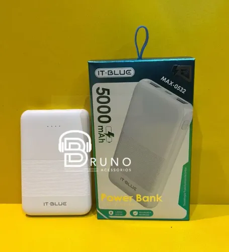 Power Bank 5000 mAh IT-BLUE - Novo