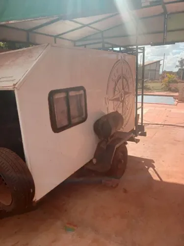 Mini Trailer com Freio