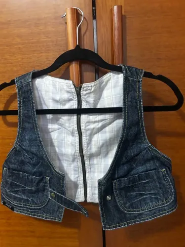 Colete jeans