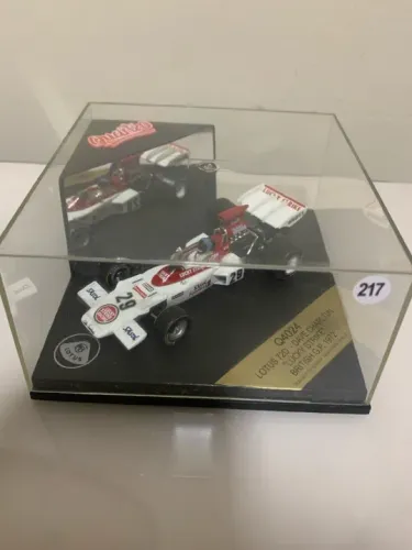 Miniatura Formula 1 Lotus Ford 72D/Dave Charlton 1972