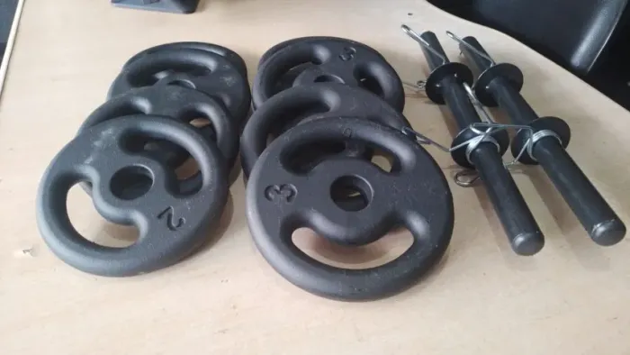 halteres de peso  20kg novo