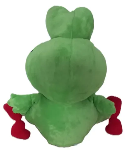 Boneco Pelucia - Sapo Romântico Coração Eu Te Amo - 40 cm