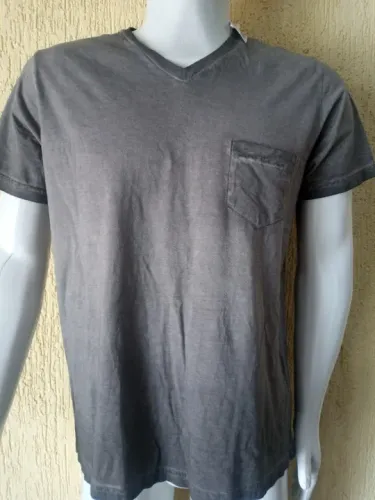 Nova - Estilosa Camisa Masculina Estonada - Tam M