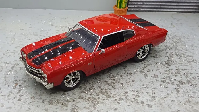 Jada toys 1/24 - Miniatura Chevrolet Chevelle SS 1970 - Velozes e Furiosos